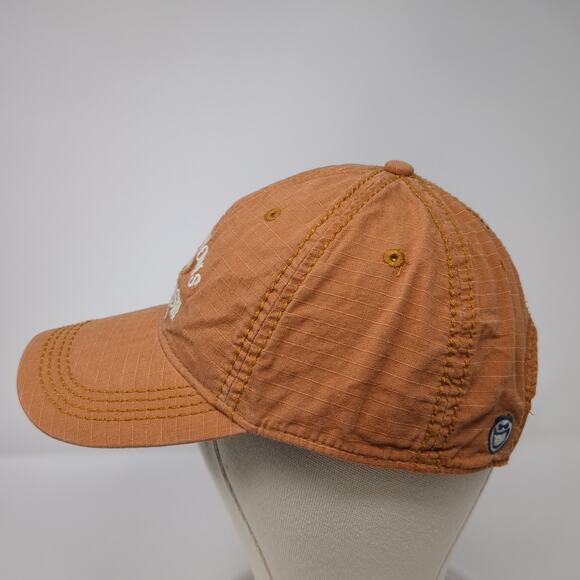 Champions Of Optimism Slideback Hat Brown One Size Solid Life Is Good - Picture 3 of 10